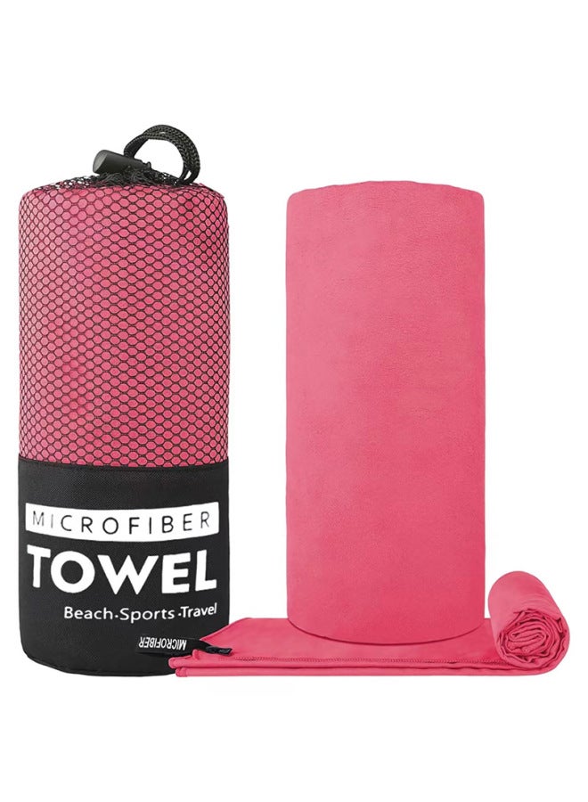 Custom Double-sided Velvet Quick-drying Towel Microfiber Sports Fitness Towel Portable Yoga