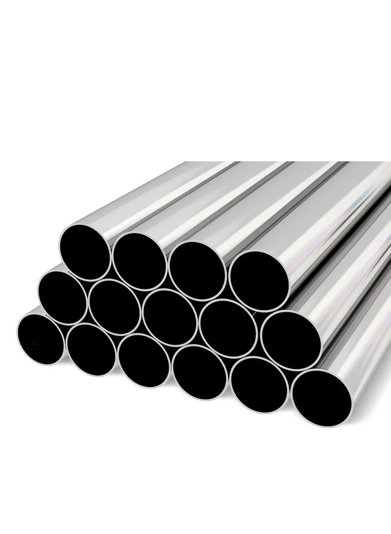 DubaiGallery Double Pole Extendable Clothes Rack Hanger Silver - Image 4