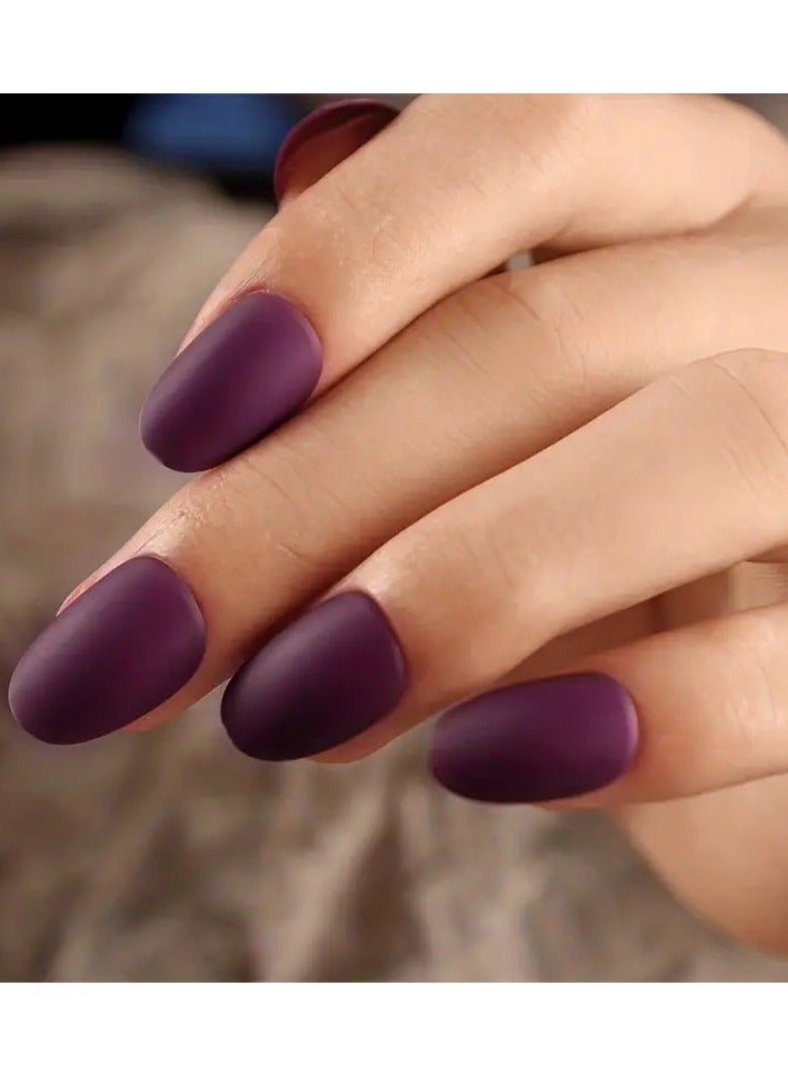 Rozino 216Pcs Press On Nails, Matte Medium Almond Nails, Acrylic Nails Full Cover False Nails For Women Girls Manicure Suitable For Home Or Salon Use - Image 2