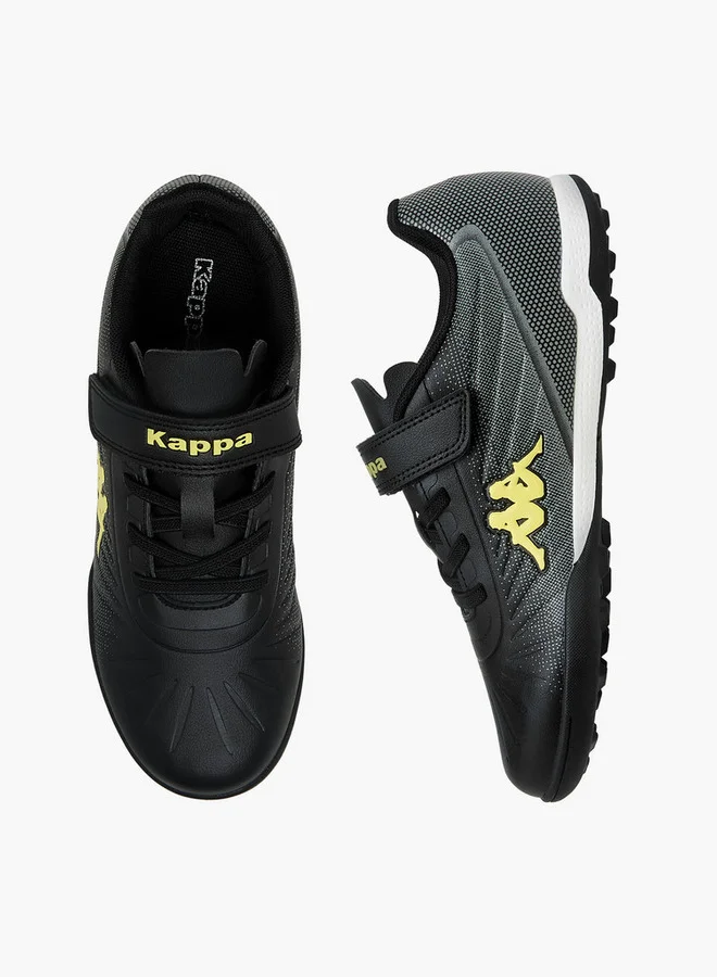 Kappa Boys Hook and Loop Football Turf Shoes