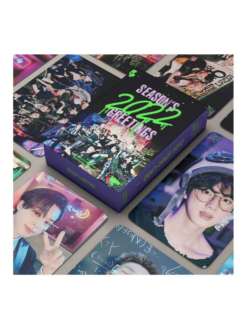 SKYLO 54-Piece BTS Season's Greetings Lomo Card - Image 4