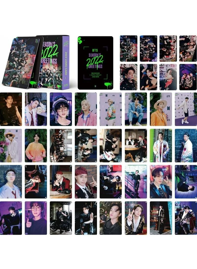 SKYLO 54-Piece BTS Season's Greetings Lomo Card - Image 2