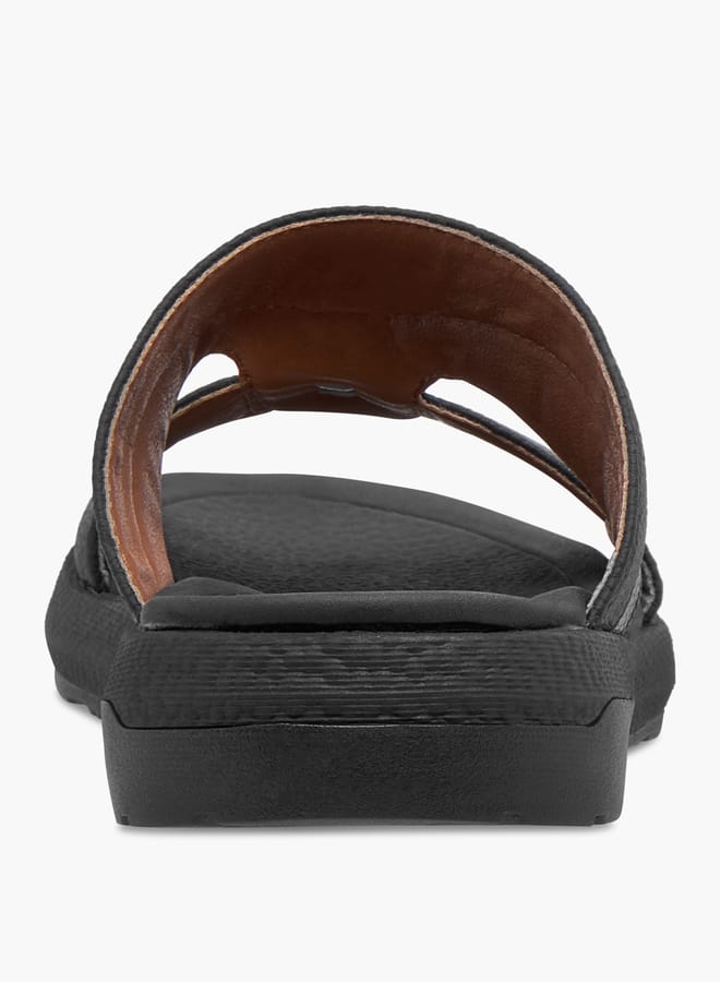 Le Confort Boys Textured Arabic Sandals with Metal Accent  - Image 4