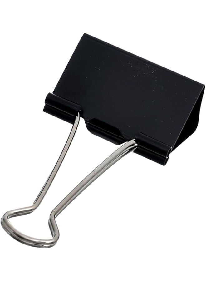 M&G Bulldog Clips, 50mm 12-Pack for Extra-Strong Binding of Large Paper Stacks - Image 2