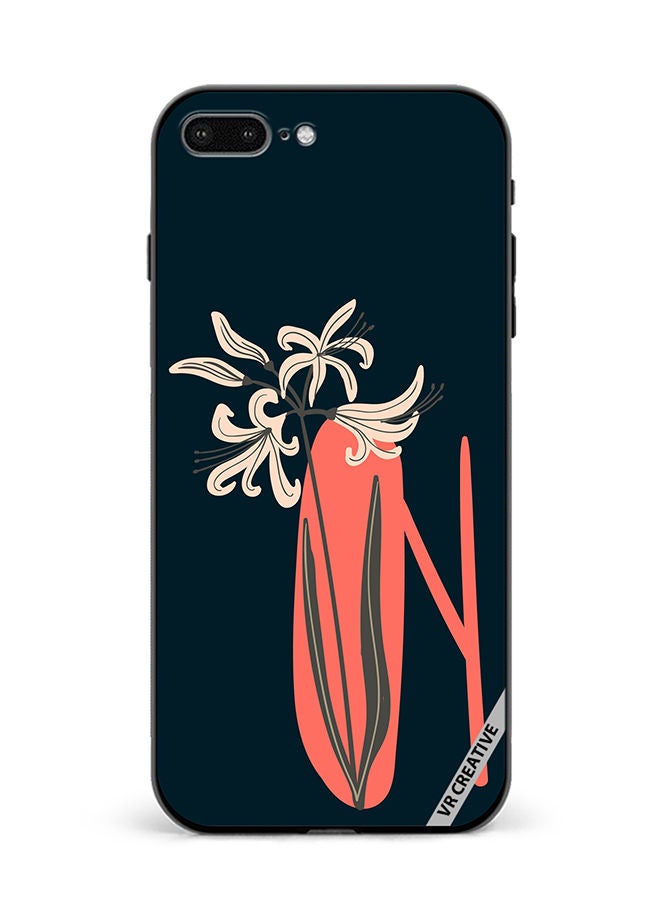VR CREATIVE Protective Case Cover For Apple iPhone 7 Plus/8 Plus Alphabet N Design Multicolour - Image 1