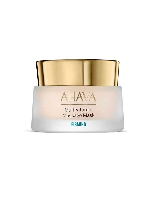 AHAVA Firming Multivitamin Massage Mask Enhances Firmness, Luminosity & Radiance, Enriched With Antiaging Vitamin C, Pro B5, B3, D & Exclusive Osmoter, Blend Of Dead Sea Minerals, 1.7 Fl.Oz - Image 1