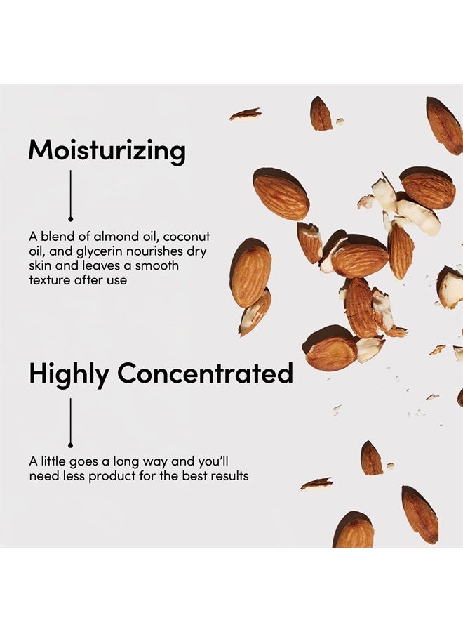 LATHER Almond Shave Crème | Shaving Cream | Self Care | Shaving Cream With Almond Oil | Shaving Cream For Women | Shaving Cream For Men | Shave Cream With Glycerin | Skin Care | Self Care | 4 Oz - Image 1