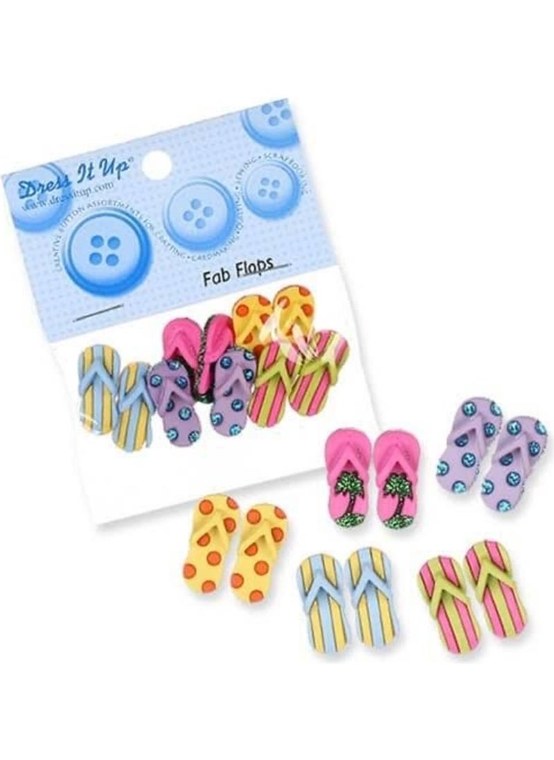 Dress It Up Decorative Toy Figure Button 4824 