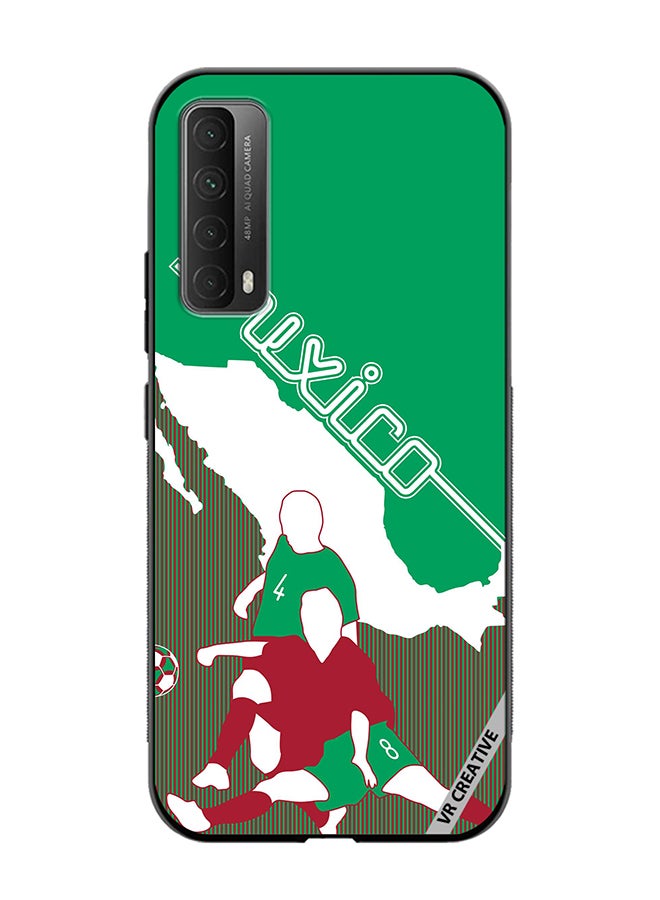 VR CREATIVE Protective Case Cover For Huawei Y7a Mexico Football Soccer Players Design Multicolour - Image 1