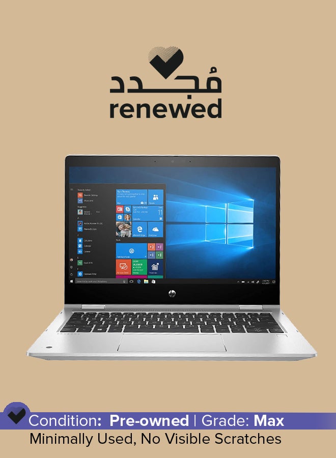 HP مُجدد - لابتوب برو بوك X360 435 الجيل السابع بشاشة باللمس مقاس 13 بوصة، ومعالج إيه إم دي ريزين 5/ الجيل الحادي عشر/ ذاكرة رام سعة 8 جيجابايت/ محرك أقراص SSD سعة 256 جيجابايت/ بطاقة رسومات إيه إم دي راديون سعة 5122 ميجابايت فضي - Image 1