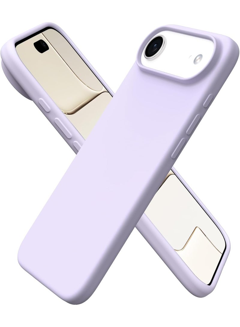 جراب لهاتف iPhone 17 Air مصنوع من جل السيليكون السائل الناعم مع حماية كاملة للجسم ومقاومة للصدمات وغطاء بلمسة نهائية غير لامعة وبطانة ناعمة من الألياف الدقيقة وغطاء خلفي رفيع لهاتف iPhone 17 Air - Image 1