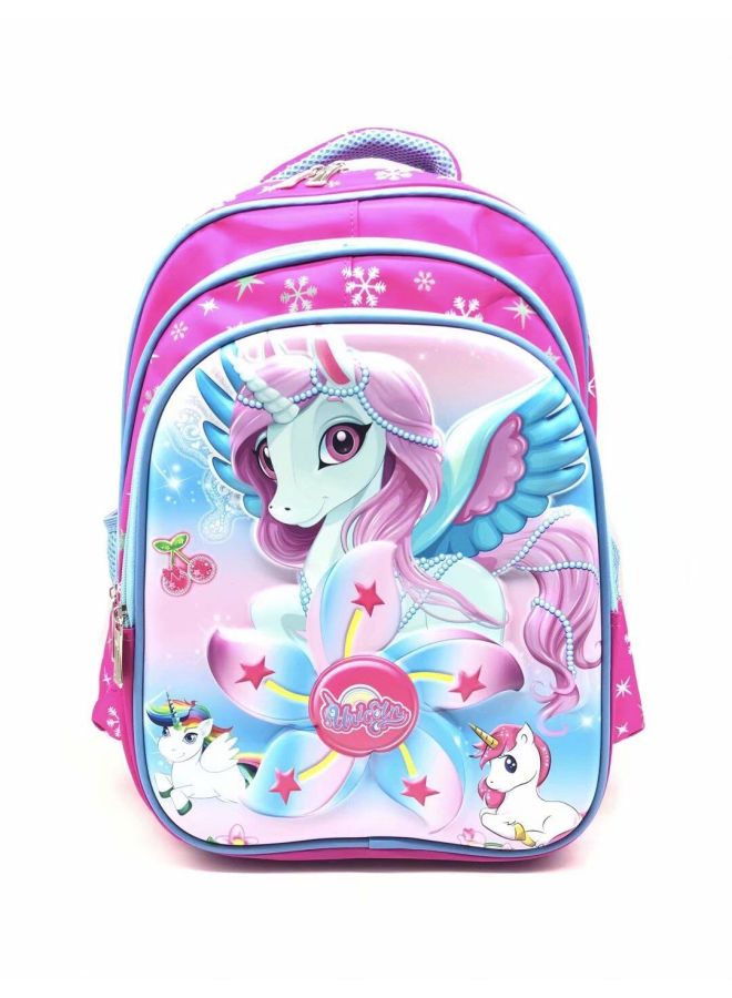 Cartoon Primary 1-4 Grade Backpack Children's Ridge Protection Schoolbag For Boys And Girls-Color:Pentium - Image 2