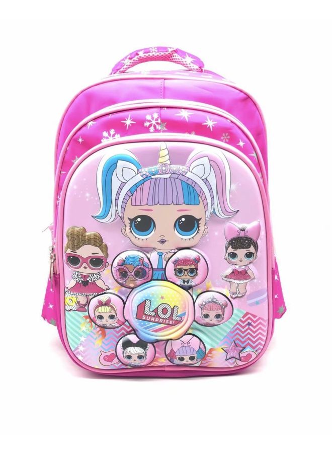 Cartoon Primary 1-4 Grade Backpack Children's Ridge Protection Schoolbag For Boys And Girls-Color:Pentium - Image 3