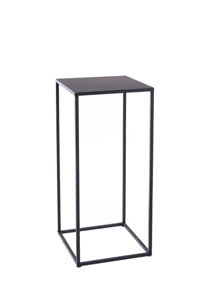 Edelman Quinty side table black - l20xw20xh50cm - Image 1
