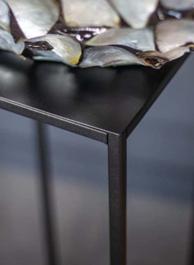 Edelman Quinty side table black - l20xw20xh50cm - Image 3