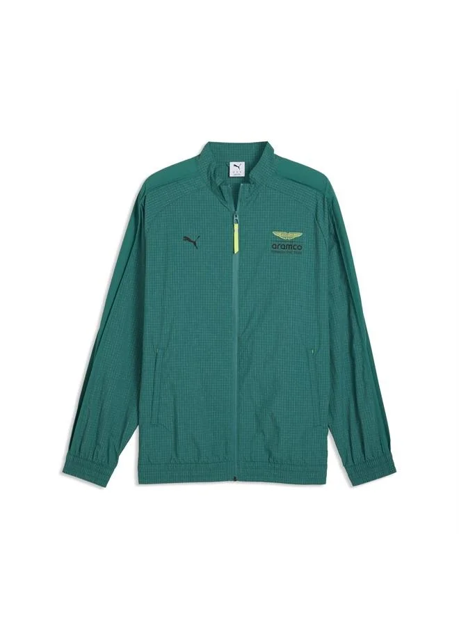 Puma Green Lux x ASTON MARTIN ARAMCO F1® TEAM T7 Track Jacket Men for Men | Best Price UAE
