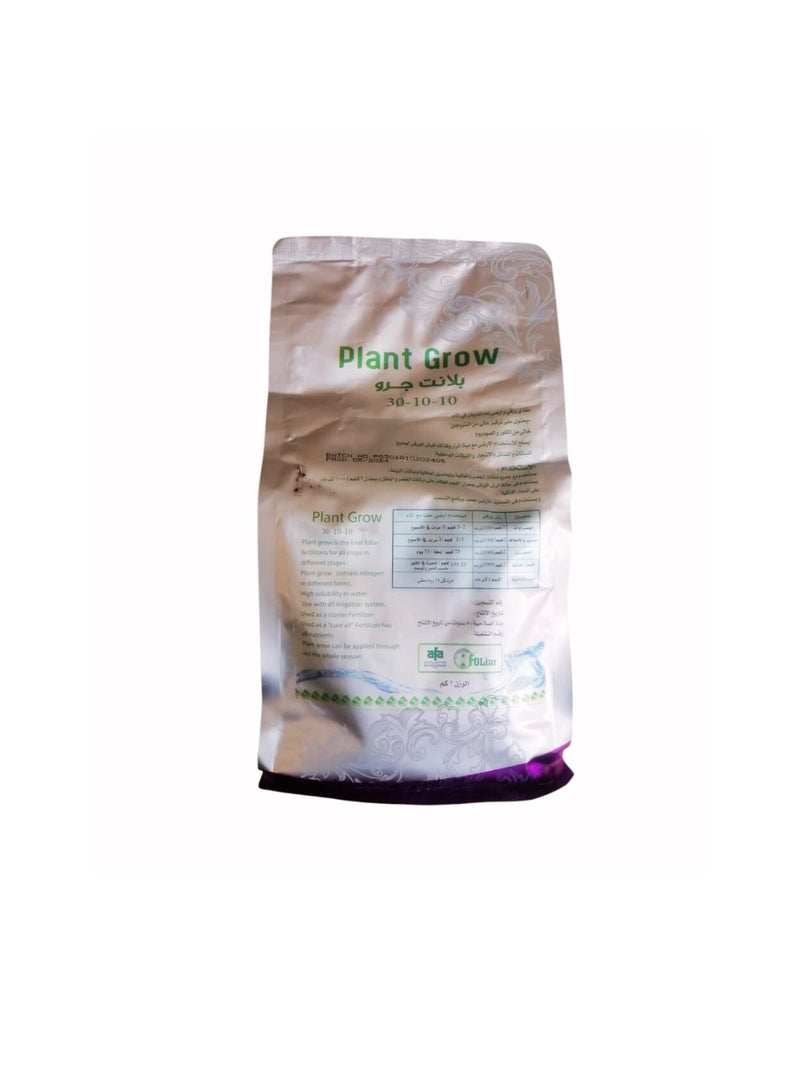 بلانت جورو بلانت جرو مغذي ورقي وأرضى تام الدويان في الماء (١٠ -١٠ -٣٠ ) ١ كجم - Image 2