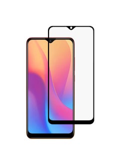 HuHa Screen Protector For Xiaomi Redmi 9A / 9A Sport / 9C / 9C NFC / Poco C31 / 9 Acitv Full Glue Full Screen Tempered Glass Film(Black) 