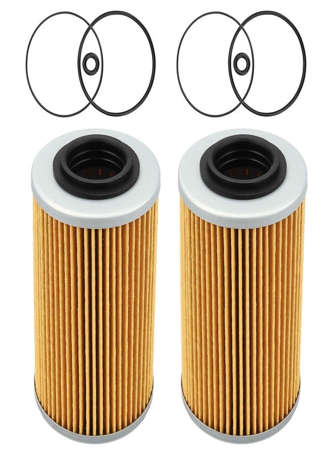 SOLLON Oil Filter & O-Ring Kit for 420956741 Sea-Doo GTI GTS Se GTR GTX RXP RXT RXPX RXTX 130 185 215 255 Engine Motor Jet Boat Replace KN-556 711956741 2-Pack - Image 1