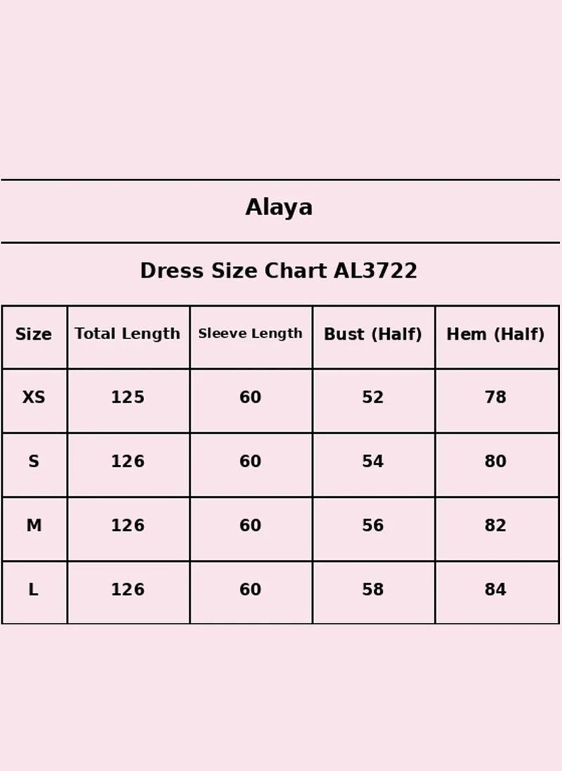 Alaya white with blue embroidery Women Embroidered With Belt Cotton Rayon Dress -AL3722 for Women | Best Price UAE