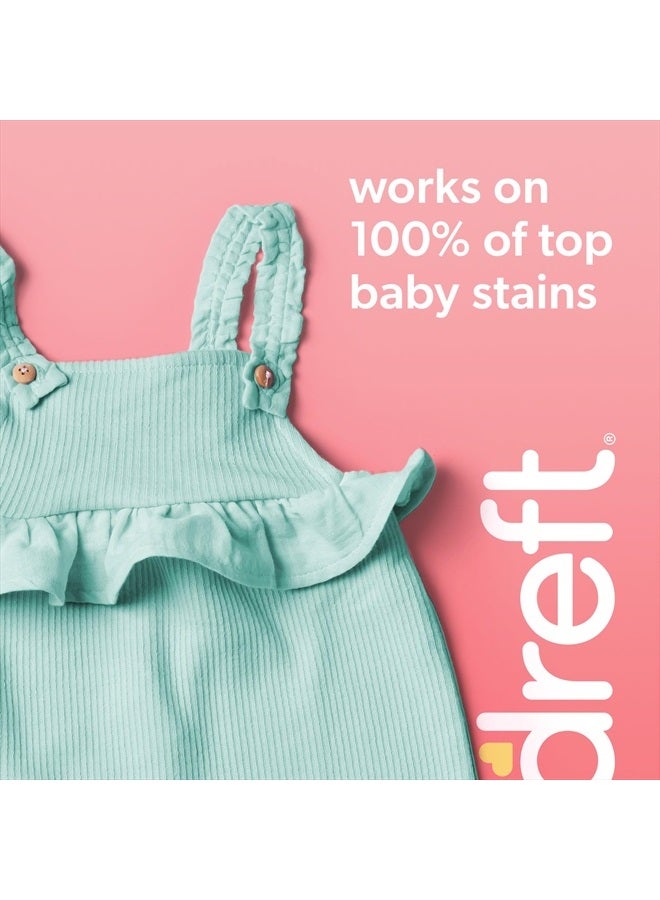 Dreft Stage 2 Active Baby Liquid Laundry Detergent, Helps Remove 99% of Baby Food Stains, Hypoallergenic, 114 loads  - Image 5