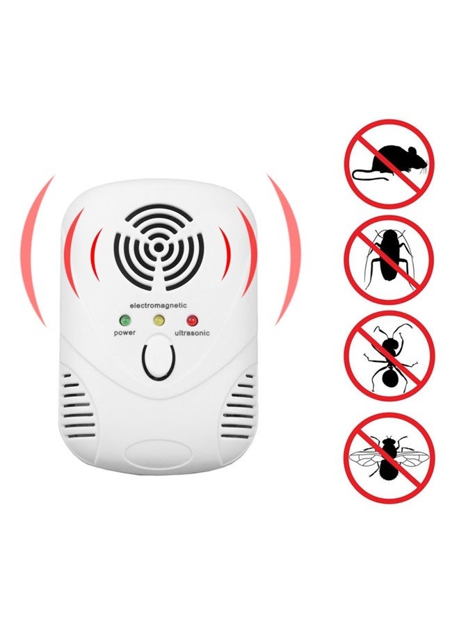 yongsheng Electronic Ultrasonic Mouse Cockroach Trap Repellent White Plug in for Home,Bedroom,RV（European standard plug）  - Image 3