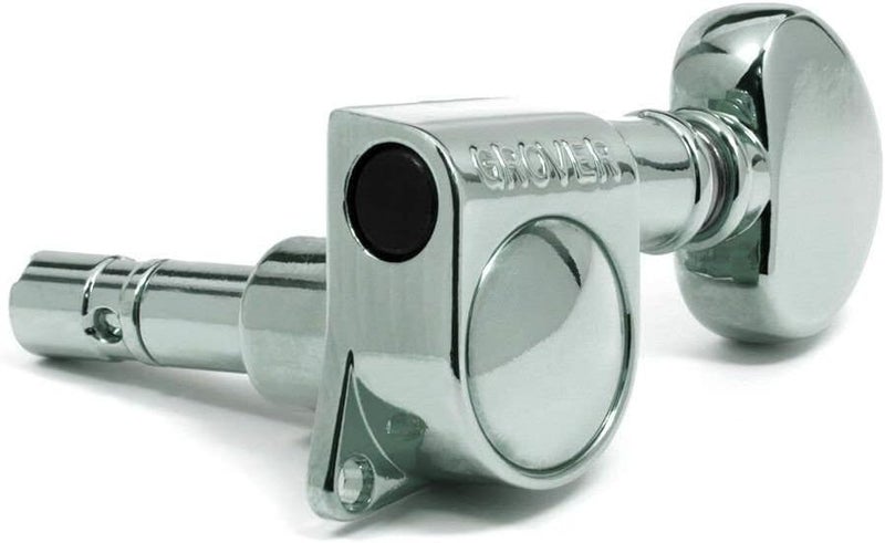 Grover 406C Rotomatic Mini Self Locking Machine Heads - Chrome Finish - Image 5