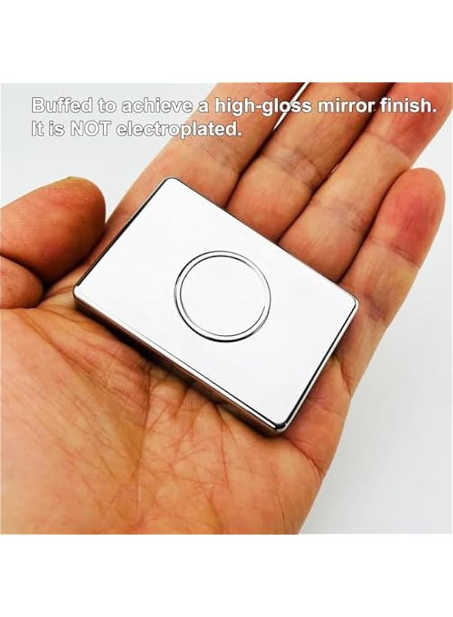 Arabest Premium Fidget Spinner (Mirror-Polished Stainless Steel), Brutalist Design, Great Stuff to Occupy Your Hand, Stress Relief Aid, The for Fidget Enthusiasts DFS-40 - Image 3
