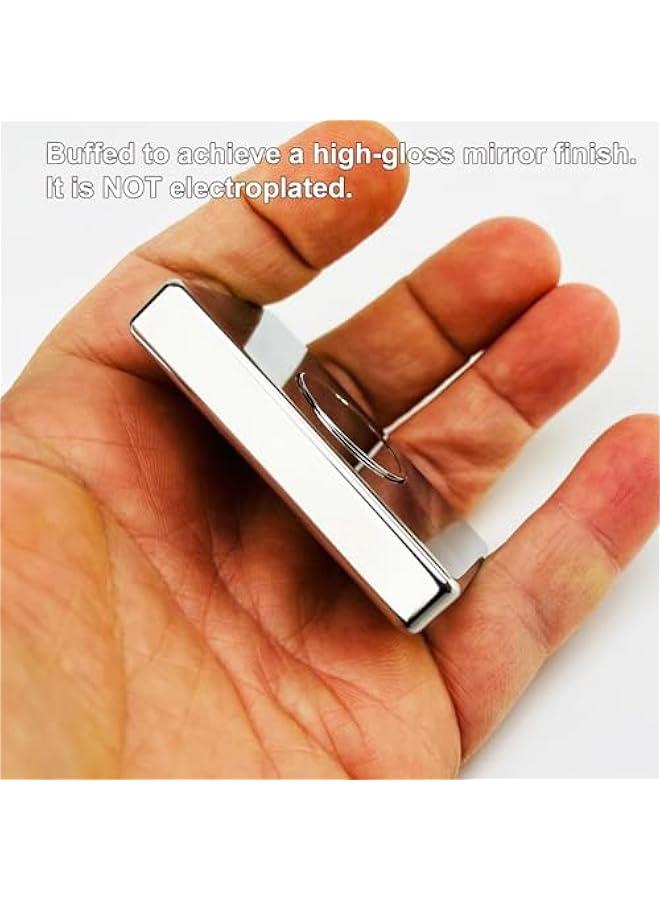 Arabest Premium Fidget Spinner (Mirror-Polished Stainless Steel), Brutalist Design, Great Stuff to Occupy Your Hand, Stress Relief Aid, The for Fidget Enthusiasts DFS-40 - Image 5