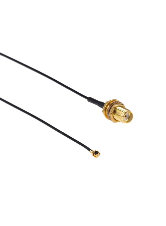 BURAQ IPX-SMA Female Adapter Cable, Length: 20cm(Black) - Image 1