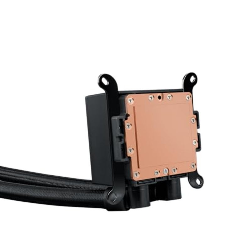 ProArt LC 240 All-in-One Liquid CPU Water Cooling for desktops, black aluminum radiator with RGB status display, quiet 3000 rpm fans, 39.5 dB A - Image 5