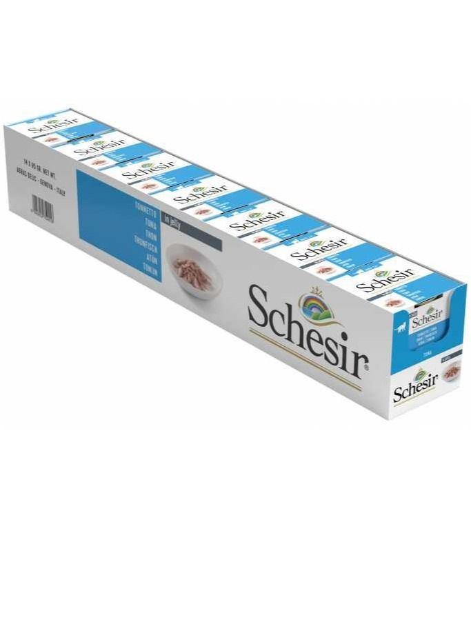 Schesir Cat Wet Food With Tuna And Pinapple in Jelly - Image 2