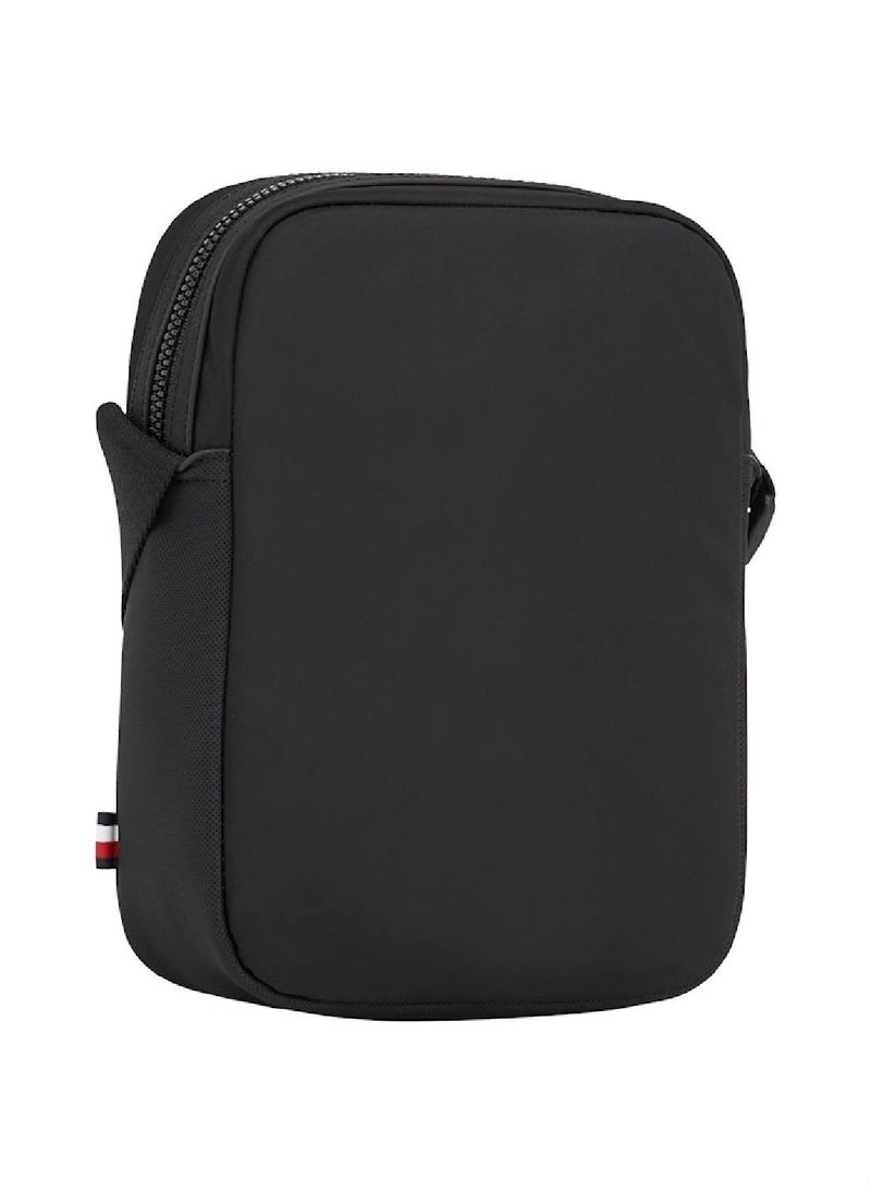TOMMY HILFIGER Men's Mini Crossover Handbag - Polyester, Black  - Image 4