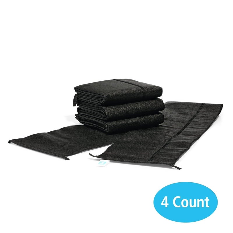 PIG Water Barrier - Sandless Sandbags for Flooding - 4 Pack - 5'L x 6.5"W x .25"H Water Diverter - PM50416 - Image 3