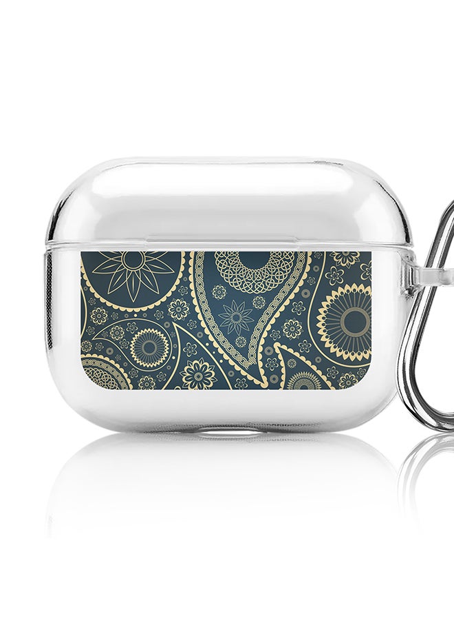 Stylizedd Classic Clear printed Case for Apple AirPods Pro 2nd Generation Thin Transparent Cover [Designed for Apple AirPods Pro 2nd Generation] - Indian Nights  - Image 1