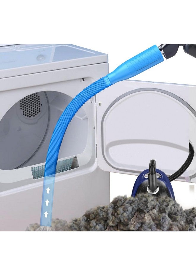 PetOde PetOde Dryer Vent Cleaner Kit - Dryer Vent Vacuum Attachment & Hose - Lint Remover - Power Washer - Blue - Modern - Vacuum Compatible - STEAM_CLEANER - Handheld - Cleaning Tool - Image 1