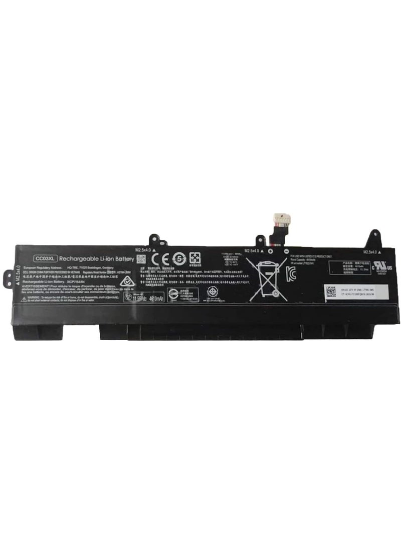 Generic Replacement Battery CC03XL HSTNN-UB8W L77622-541 for HP EliteBook 850 G7 G8 EliteBook 855 G7 G8 ZBook Firefly 15 G7 G8 (11.55V 56Wh)  - Image 1