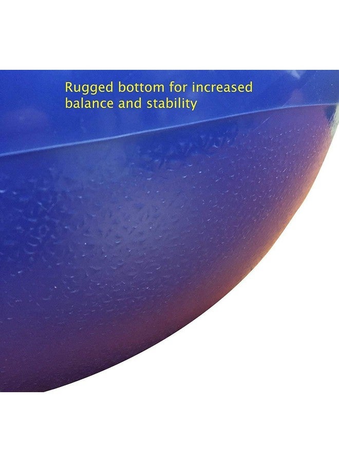 ANG Sit & Bounce Hop Ball 45cm (18 Inch.)|Jumping Ball|Bouncy Ball with Handle|Indoor Outdoor Toy| Party Games Gift for Boys & Girls - Age (3 to 6) Color and Desing - Image 3