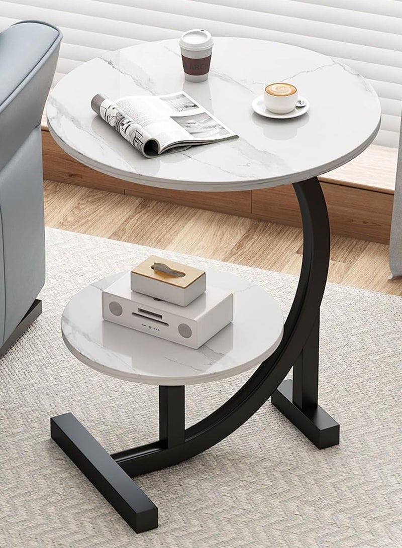 DubaiGallery Coffee Table Living Room Sofa Side Cabinet Small Table Creative Removable Coffee Table for Home  - Image 2
