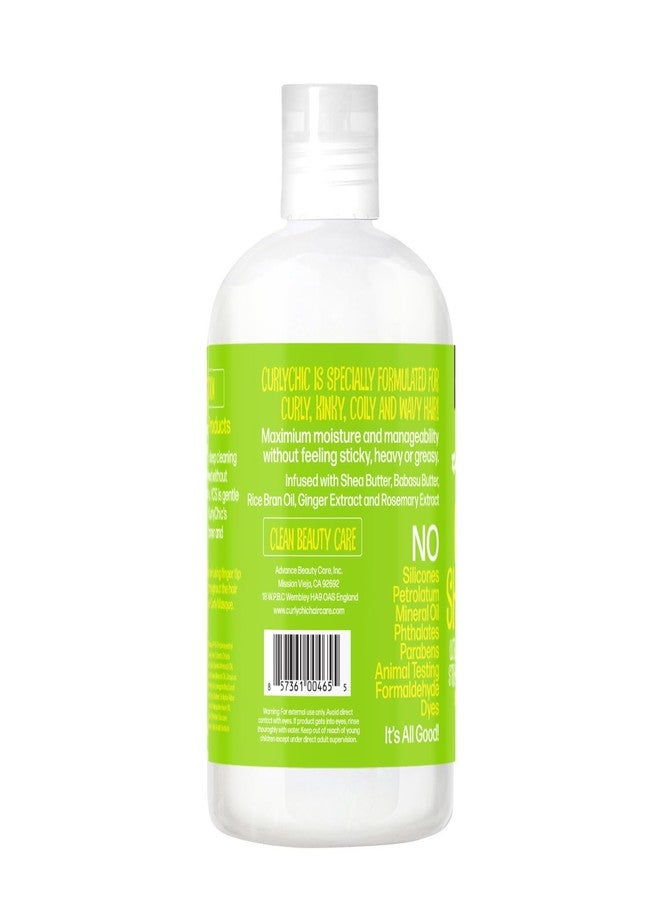 Curly Chic CurlyChic Your Curly Shampoo - Ultra Moisturizing & Strengthening Shampoo for Curly, Kinky, Coily, Wavy, Frizzy Hair - Frizz Control, Defines & Restores Shine - Sulfate & Paraben Free, 12 fl oz - Image 5