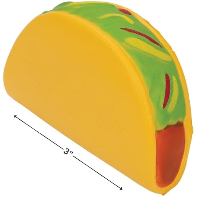Fun Express Fiesta Taco SQUISHIES - Toys - 12 Pieces - Image 2