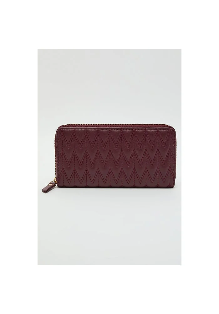 Quilted Long Wallet