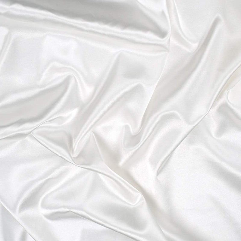 klarako Photography Backdrop Solid Color Artificial Silk Mercerized Cloth Shoot Background Studio Photo Props for Jewelry Ring Cosmetics klarako27.56x39.37inch klarakoWhite - Image 1