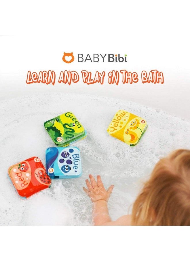 BabyBibi Floating Baby Bath Books For Baby. Kids Learning Bath Toys. Waterproof Bathtime Toys For Toddlers. Kids Educational Infant Bath Toys. (Set Of 4: Color Recognition Bath Books)  - Image 4