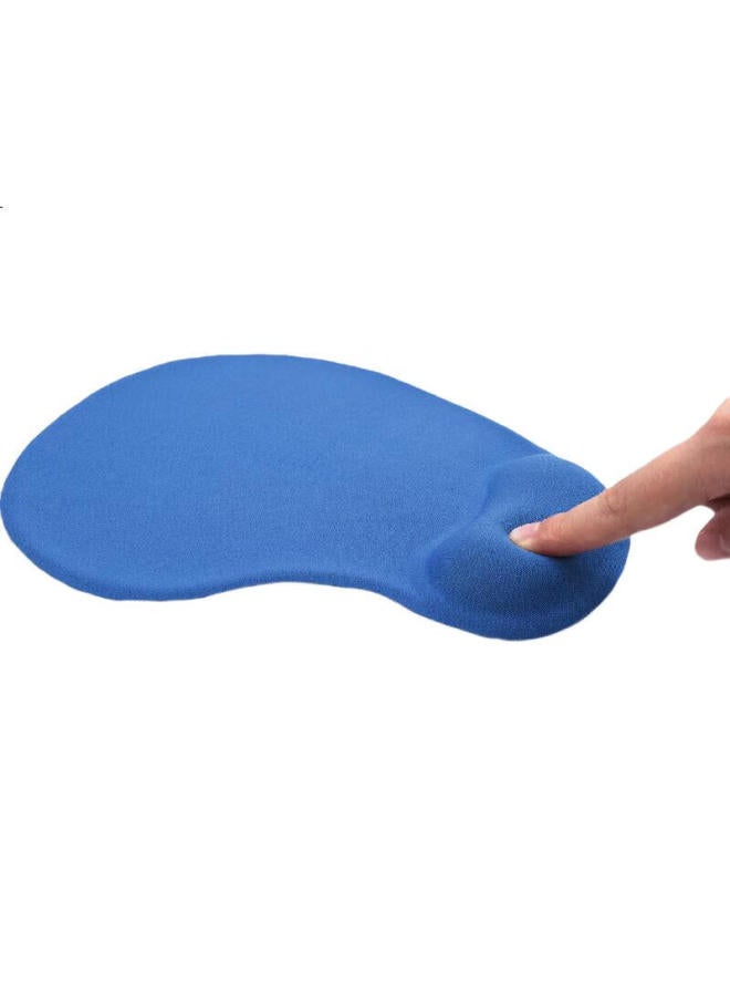 Jplayer Laptop Wrist Rest Mouse Pad Hand Support Pad Silicone Non-Slip Integrated Hand Rest For Men And Women, Office Typing Gaming, Ergonomic Design, Dirt-Resistant, Gray - Image 2