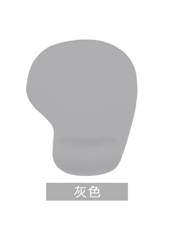 Jplayer Laptop Wrist Rest Mouse Pad Hand Support Pad Silicone Non-slip Integrated Hand Rest For Men And Women, Office Typing Gaming, Ergonomic Design, Dirt-resistant, Gray - Image 4