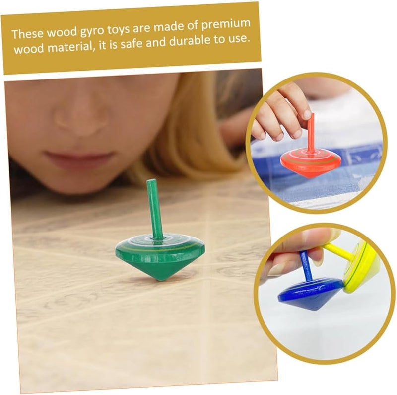 أعلى الغزل قوس قزح الخشبية 40 قطعة لتطوير مهارات التنسيق بين اليد والعين - Image 5