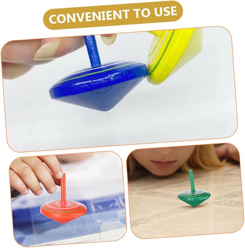 أعلى الغزل قوس قزح الخشبية 40 قطعة لتطوير مهارات التنسيق بين اليد والعين - Image 4