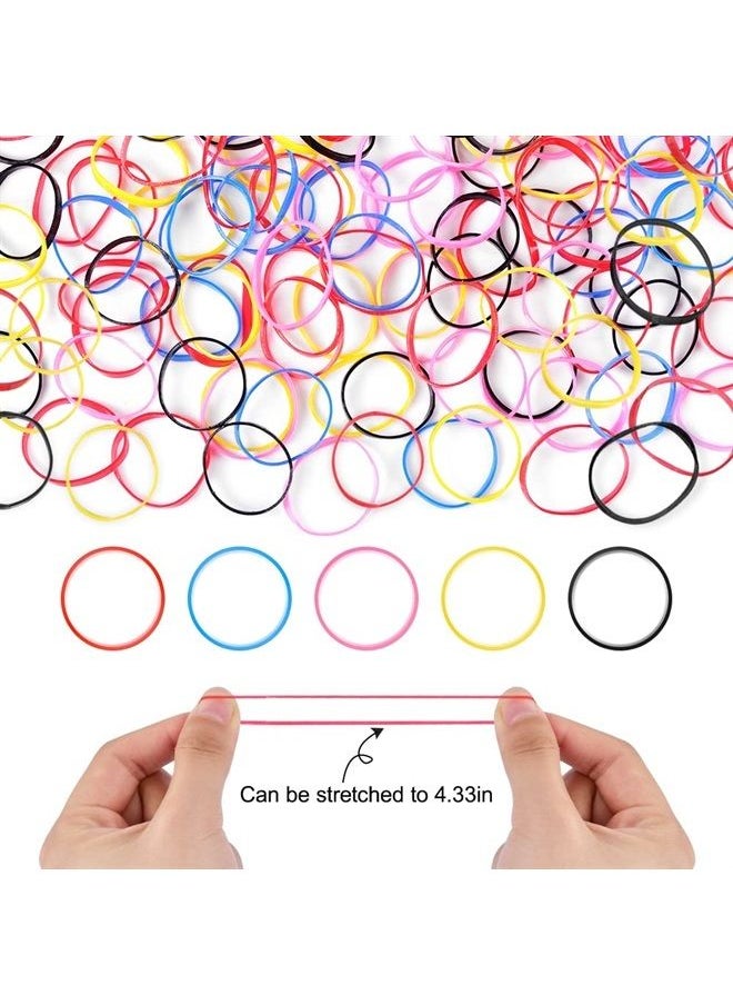 1000Pcs Hair Rubber Bands, IKOCO 2Pcs Topsy Tail Hair Tools and Colorful Elastic Rubber Bands for Girls Curly Thick Hair - pzsku/Z7EC673B0DD34DAACFECBZ/45/_/1682348706/dd65245b-6f16-479d-9811-1c5d63011ce5