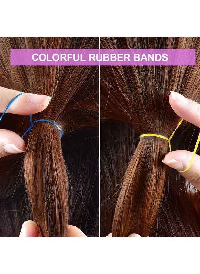 1000Pcs Hair Rubber Bands, IKOCO 2Pcs Topsy Tail Hair Tools and Colorful Elastic Rubber Bands for Girls Curly Thick Hair - pzsku/Z7EC673B0DD34DAACFECBZ/45/_/1687639912/4d131985-a978-409c-b6ad-4296f025538d